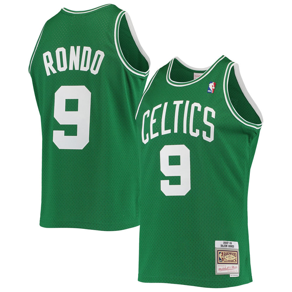 Men's Boston Celtics Rajon Rondo 2001-02 Hardwood Classics Jersey 